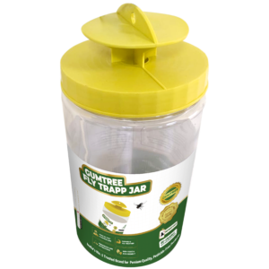 House fly control jar
