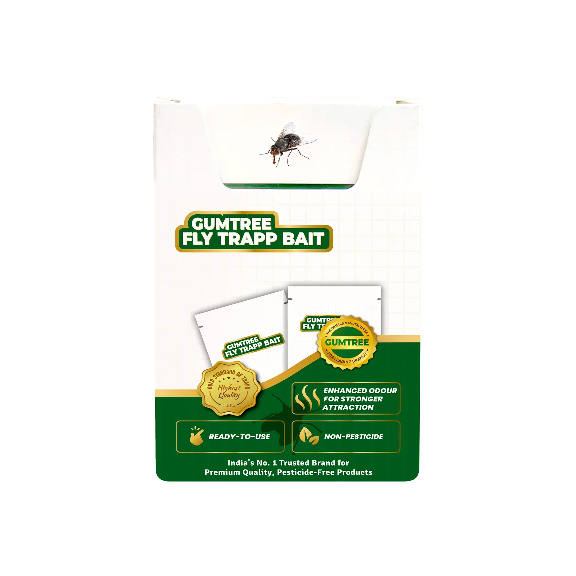 House Fly Bait | Fly Catcher Jar Refill | Non-Toxic Fly Attractant